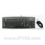 DeLUX恬静双星II DL-K0301P+M338BP键盘及键鼠套装图片