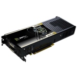 XFX讯景GF9800GX2/1G/512b显卡图片