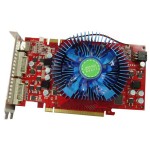 铭瑄 极光9600GSO黄金版(512M)显卡