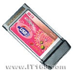 鹰泰 PCMCIA转USB 2.0适配器连接线转接卡