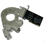 MOGE PCI-RS232卡(8P) MC168连接线转接卡
