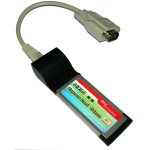 MOGE ExpressCard-RS232卡 MC580连接线转接卡