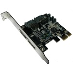 MOGE PCI-E(X1) SATA2卡MC252连接线转接卡