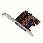 MOGE PCI-E(X1)-SATA2卡MC251连接线转接卡