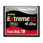 SanDisk Extreme III CF��(4GB)