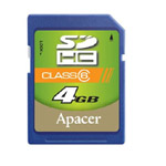 宇瞻 SDHC Class 6(4GB)