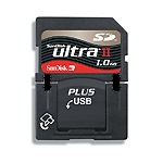 SanDiskUltra II SD Plus USB卡闪存卡图片