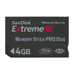 SanDisk Extreme III MS PRO Duo(4GB)