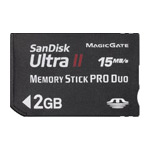 SanDisk Ultra II Memory Stick Pro Duo(2GB)