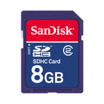 SanDisk 标准 SDHC卡(8GB)