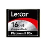 雷克沙 Platinum II CF(16GB/80x)闪存卡