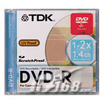 TDK 摄像用DVD-R(1.4GB)