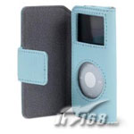 贝尔金 iPod nano NE翻盖时尚皮套(蓝色F8Z058zhBLU)