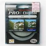 肯高 72mm PRO1 Digital DMC LPF UV滤镜滤镜