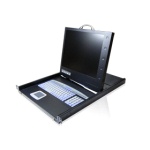 PANIO 抽拉式LCD KVM(KL708)KVM切换器