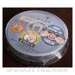 清华同方 DVD+/-R光盘10片装(16X)
