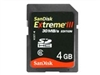 SanDisk Extreme III SDHC(4GB)闪存卡