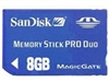 SanDisk Memory Stick Pro Duo (8GB)闪存卡