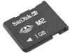SanDisk Memory Stick Micro M2 (1GB)闪存卡