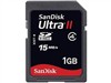 SanDisk ULTRA II Class4 SDHC (1GB)闪存卡