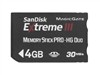 SanDisk Extreme III Memory Stick PRO-HG Duo(4GB)闪存卡