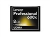 雷克沙 CF UDMA CF 600X(8GB)闪存卡