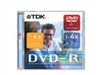 TDK DVD-R光盘10片装 (4X)盘片