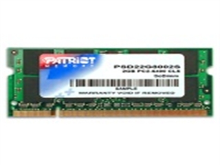 PATRiOT 2GB（PC2-6400/DDR2 800/200Pin）(PSD22G8002S)