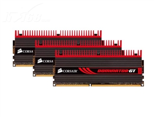 CORSAIR 6GB DDR3 2000三通道套装(TR3X6G2000C8GTF)