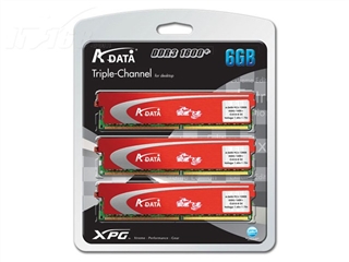 威刚 6G DDR3 1600+(极速飞龙三通道)