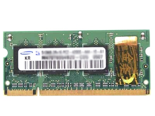 三星 512MB DDR2 667(笔记本-金条)