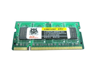 金泰克 1GB DDR2 800(笔记本-磐虎)