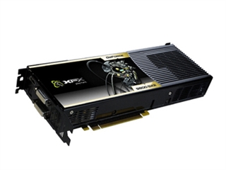 XFX讯景 9800GX2(PV-T98U-ZHF)