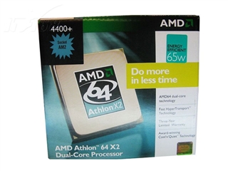 AMD 速龙64 X2 4400+ AM2(65纳米/盒)