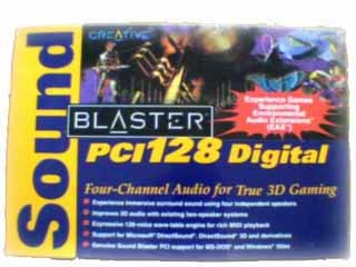 CREATIVE Sound Blaster PCI128 Digital