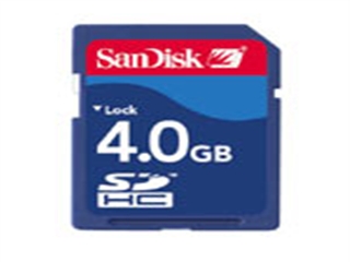 SanDisk SDHC卡(4GB)