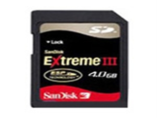 SanDisk Extreme III SD卡(4GB)