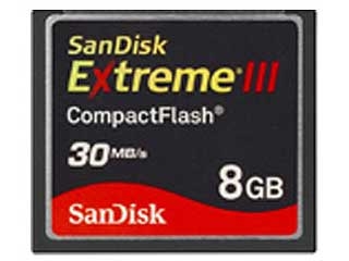 SanDisk EXtreme III CF (8GB)