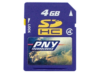 PNY SDHC (4GB)
