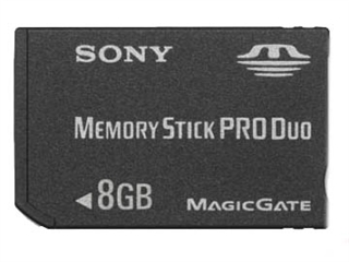 SONY Memory Stick PRO Duo (8GB)