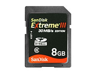 SanDisk Extreme III SDHC(8GB)