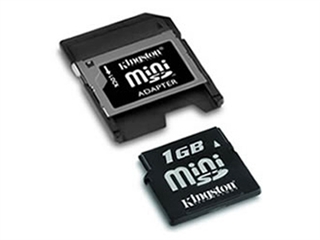 Kingston MiniSD卡 (1GB)
