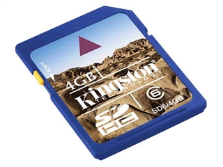 Kingston SDHC Class6 (4GB)