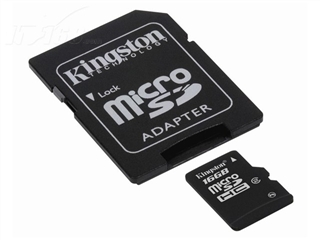 Kingston MicroSDHC(16GB)