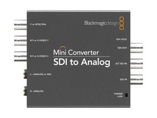 BlackMagic SDI to Analog