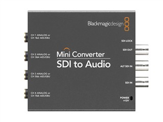 BlackMagic SDI to Audio