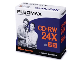 PLEOMAX W80X2410SJ (CD-RW/24X/10片盒装)