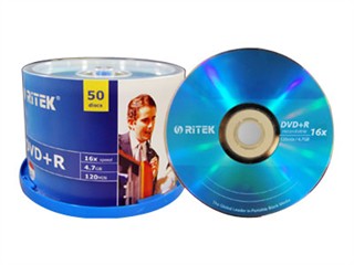 铼德 全球环保办公装 DVD+R 16X(50片桶装)