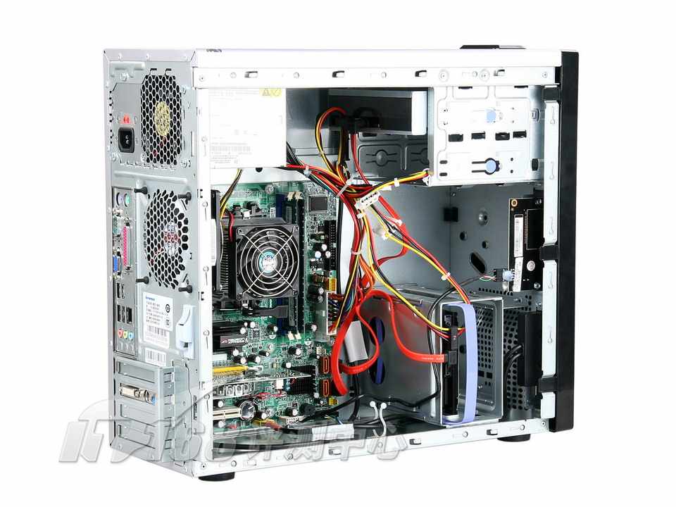 联想(lenovo) 家悦 H3605PNM 8400 2G250GD(VB)台式机电脑外观清晰大图