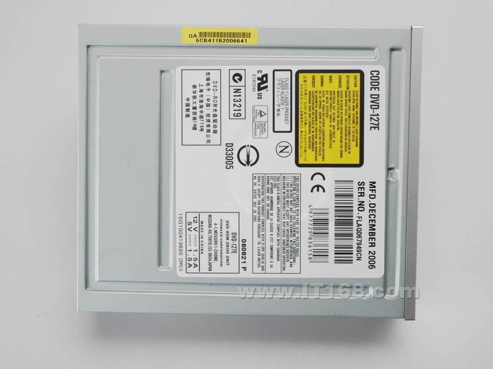 �ȷ�(PIONEER) DVD-127A/D/EDVD-ROM���������ͼ